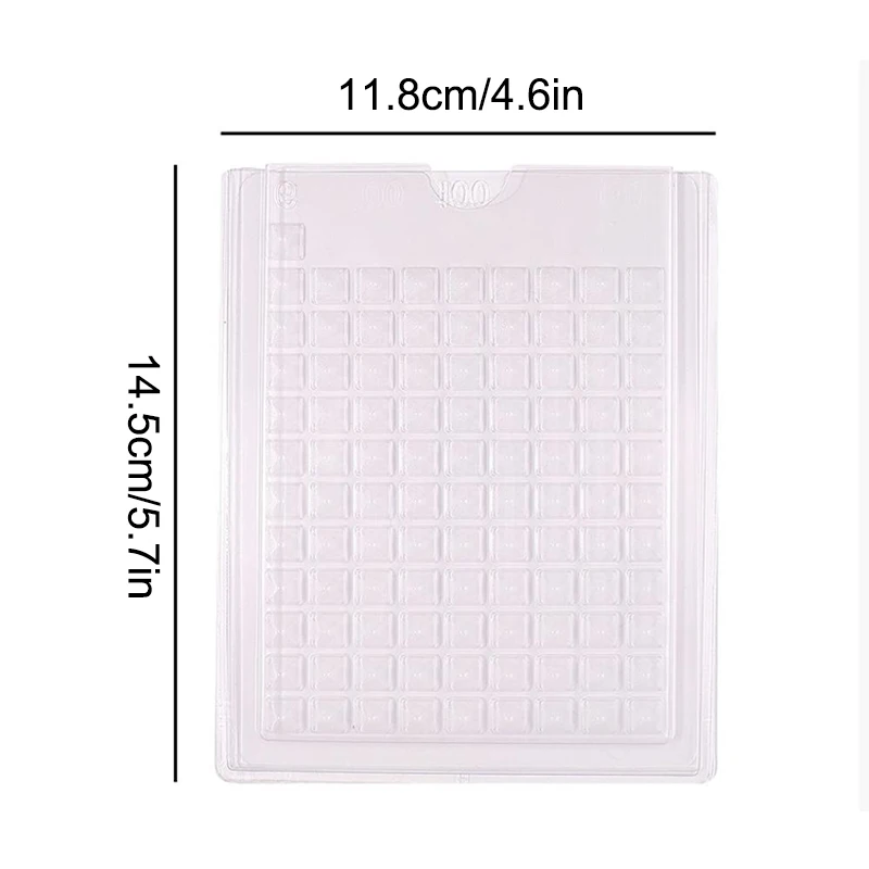 Pull Out Nail Accessory Storage Box Wearing Armor Storage Box Diamond Box Packaging Box Gem Box Nail Salon Display Tools