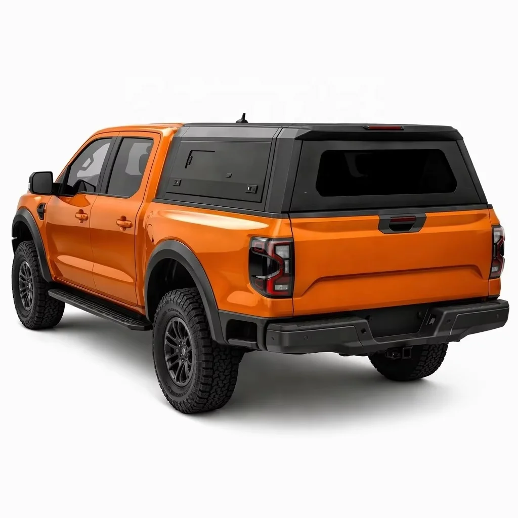 Customizable High Strength Aluminum Manual Folding Hard Type Tonneau Cover for  Ranger Pickup Daily Commute Outdoor Cargo