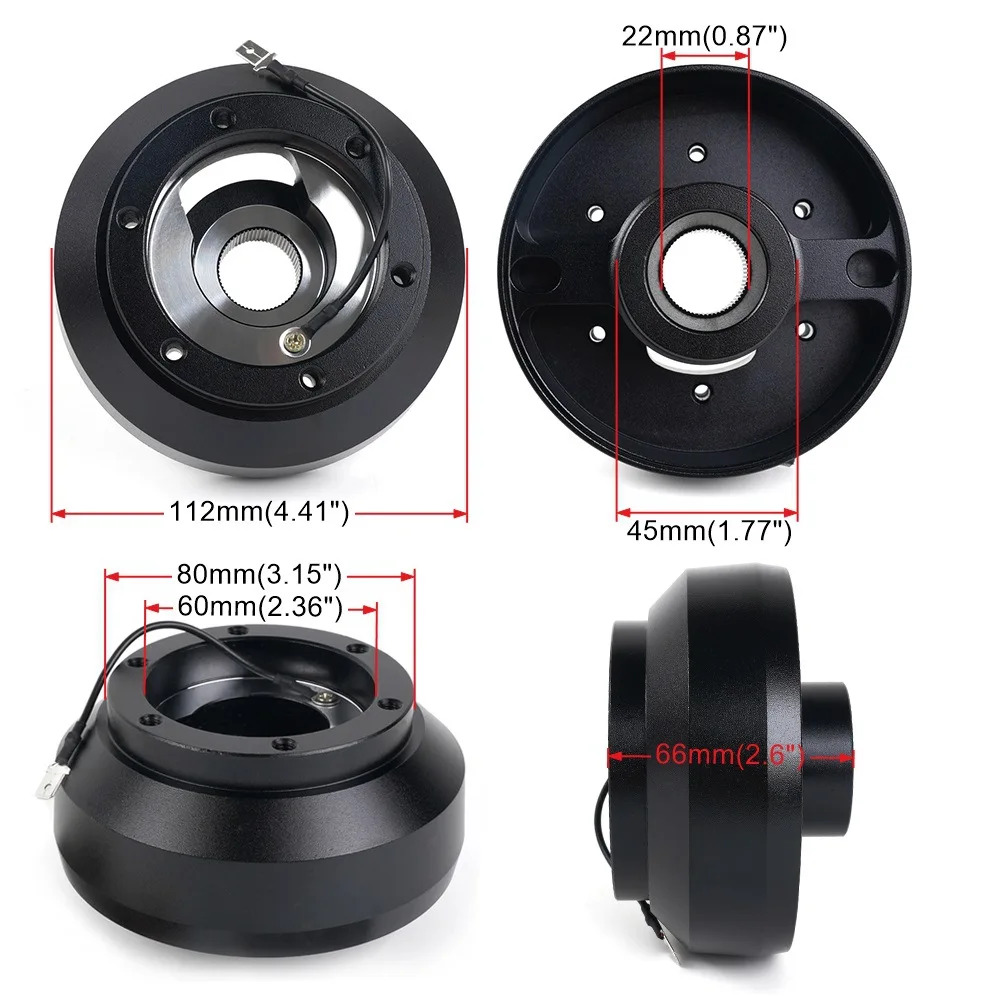Steering Wheel Adapter for Honda Fit Civic - 135H Quick Release Hub Base, Cross-border Supply
