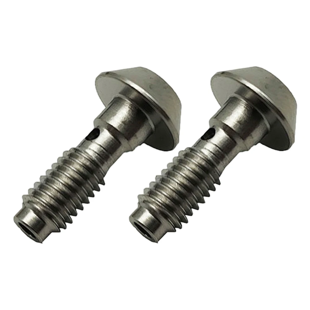 

2PCS of Stainless Steel Brake Line Screws for MAGURA For MT4 For MT4E For MT5 Perfect for Hydraulic Disc Brakes