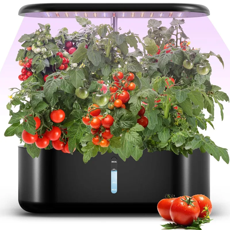 

Intelligent Hydroponic Growing System Indoor Planting Machine Garden Plant Vegetable Planter Pot Automatic Timer LED Growth Lamp