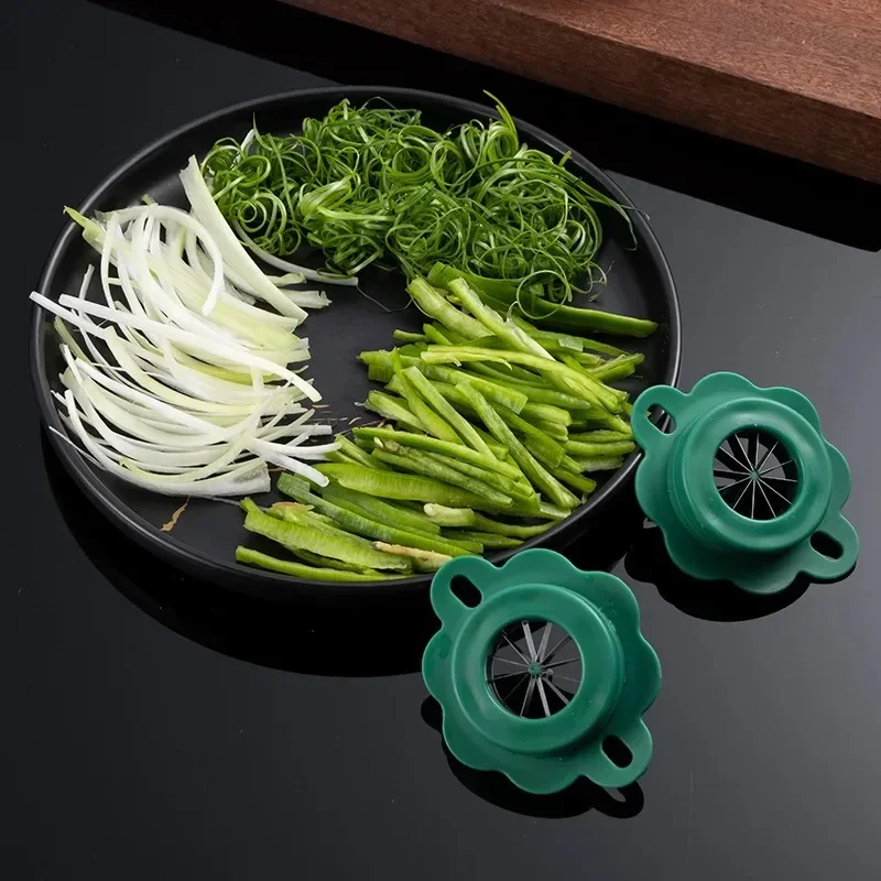 Shred Silk Knife Slicer Scallions Cutter Speedy Food Chopper Vegetable Grater Cuisine Outils Onion Shredder Kitchen Accessories