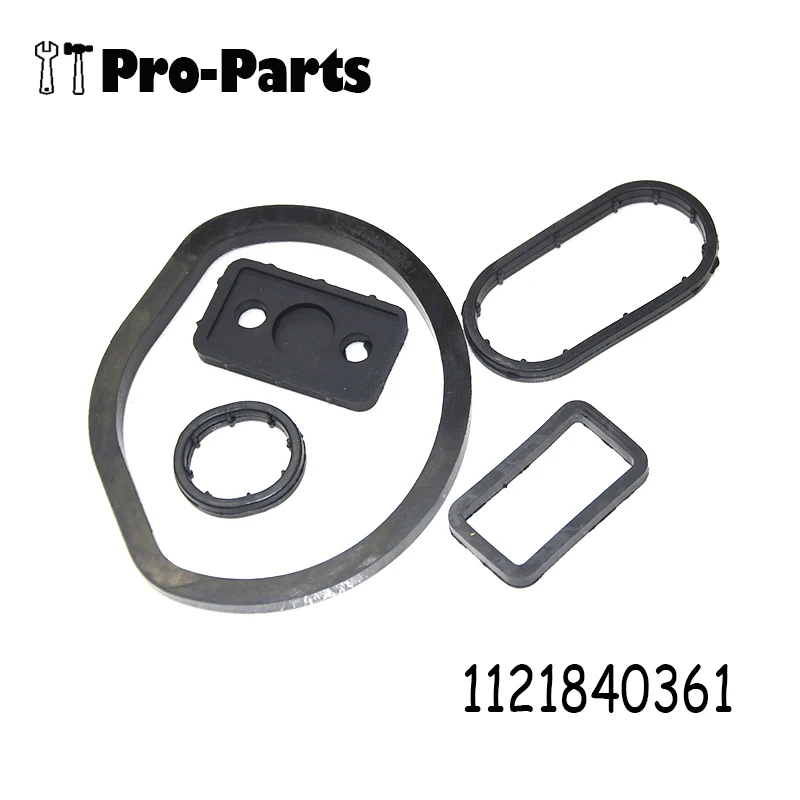 1121840361 New Oil Filter Kit Housing Oil Cooler Seal for Mercedes V6 M112 M113 V8 1121840261 1121840161 1121840061 1121840280