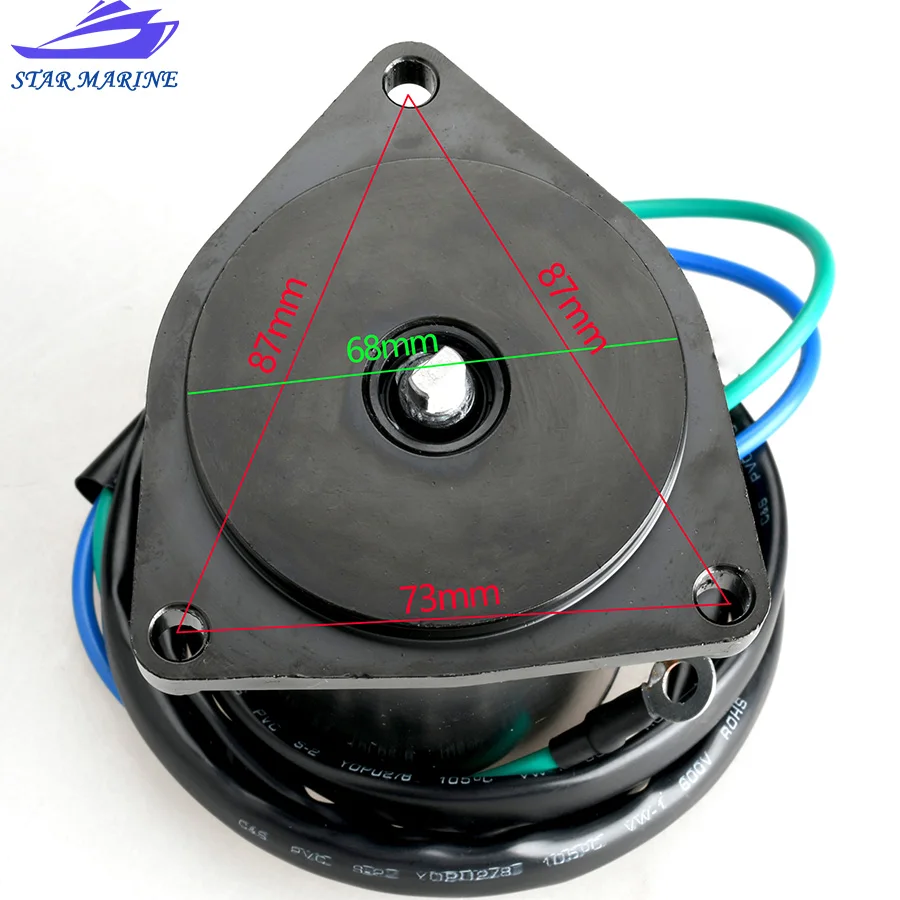 6H1-43880 6H1-43880-0 Power Tilt Trim Motor For YAMAHA Outboard Motor 50HP 55HP 60HP 70HP 85HP 90HP 430-22028 Boat Engine Parts