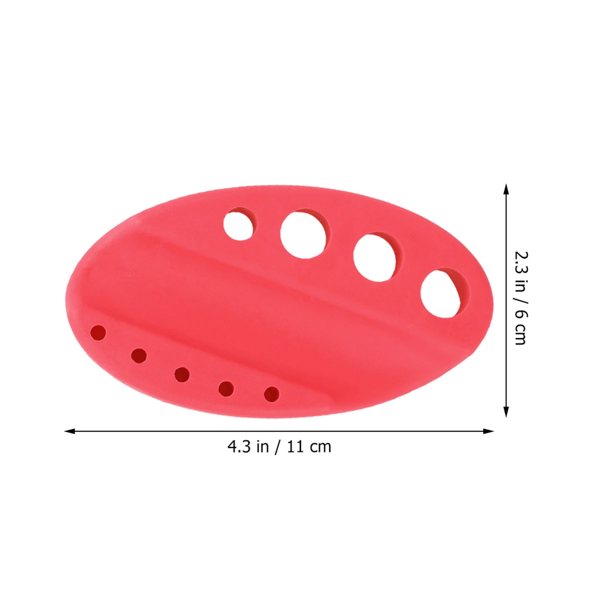 

1 шт., подставка для чашки с пигментными чернилами, силиконовая, безопасная, удобная, портативная, овальной формы для татуировки, ручки для бровей, ватные тампоны