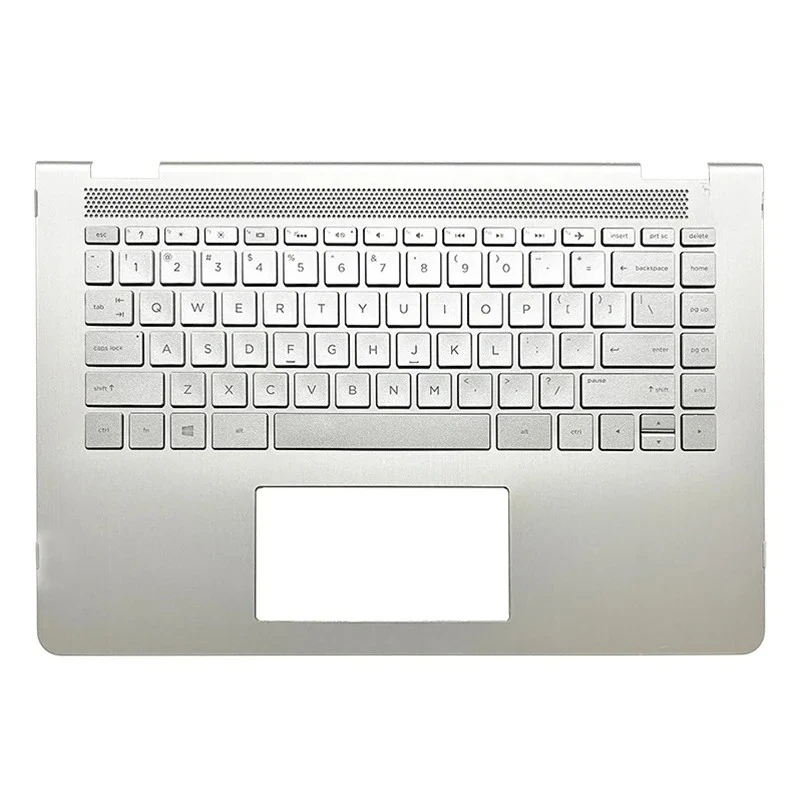 NEW US LA Keyboard For Pavilion X360 14-BA 14T-BA 14M-BA TPN-W125 Laptop Palmrest Upper Cover Top Case Replacement Keyboard