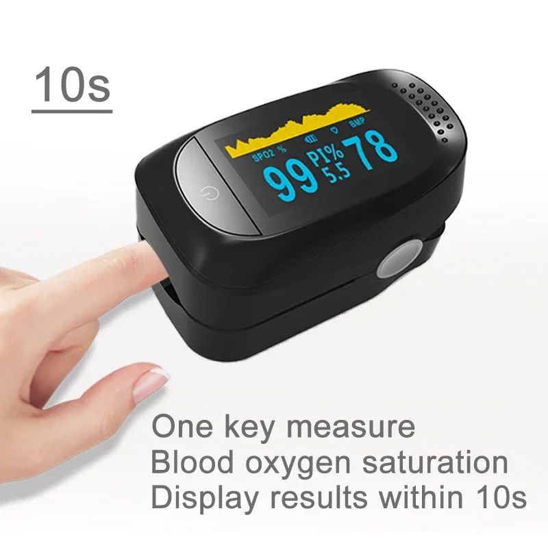 Digital Finger Oximeters Blood Oxygen Saturator Pulse Oximeter Armed Heart Rate Monitor Medical Oxymetre Oxinetro De Dedo