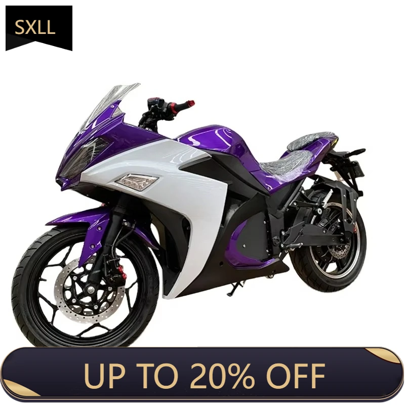 

SXLL 2024 R3/V6 Cheaper Speed Racing Electric Motorcycle 8000 Watts Fast Adult Disc Brakes