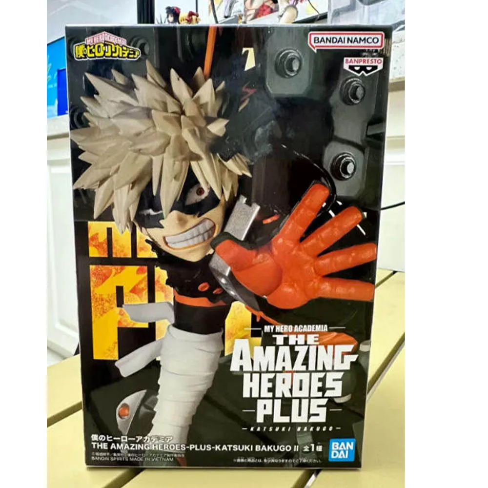 

BANDAI Banpresto My Hero Academia THE AMAZING HEROES-PLUS-Bakugou Katsuki II Figure Model Anime Genuine Boxed Toy Brand new