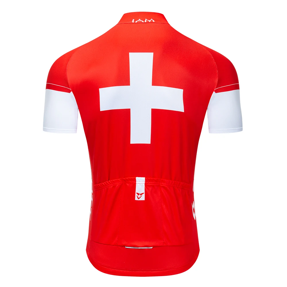 2024 IAM Man Team Cycling Jersey Cycling jacket Bicycle Bicycle Short Sleeve Cycling Clothing Bike Ciclismo Cycling Jersey