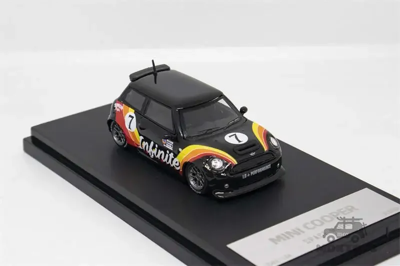 SPACE MODEL 1:64 LBWK MINI F56 Cooper Black Diecast Model Car