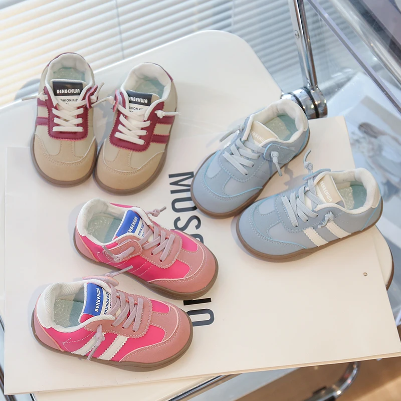 

Children's sports board shoes Spring and Autumn new shoes boys' velvet shoes Korean version girls' fashion shoes children's shoe