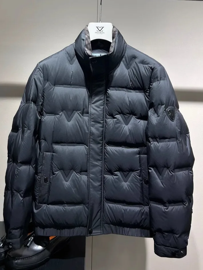 

Sli Men's Stand Collar down Jaet Autumn Winter New Arrival Versatile High Quali Busin Casual Haome Outerwear