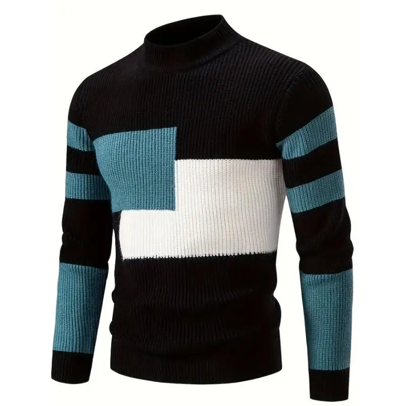 

Color Block Overhead Sweater for Women Regular Thickness Spring Season Non-Hooded Other Material 100% Other Style Details