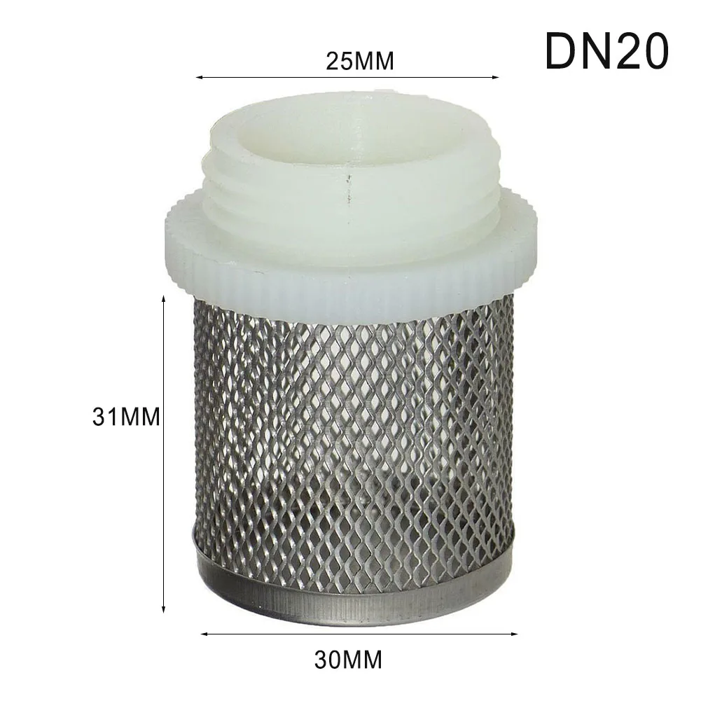 Thread Mesh Cover Stainless Steel Basket Filter Head integrated with Brass Filter Basket for Effective Filtration