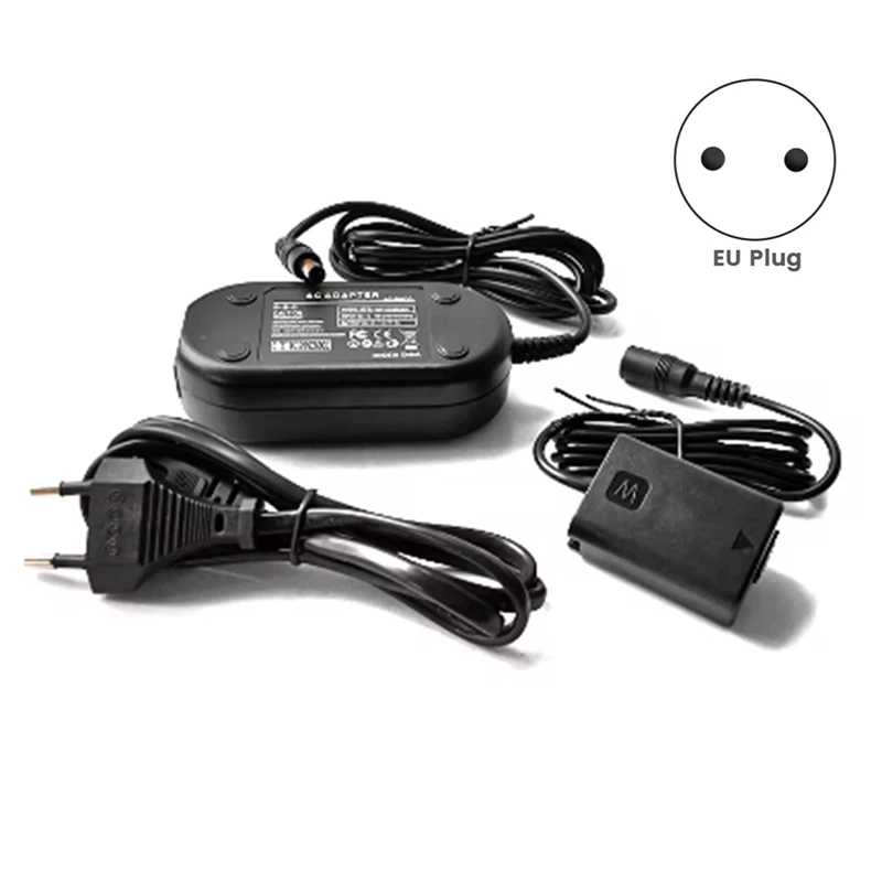 AC Power Adapter AC-PW20 PW20 PW20AM For Sony Cameras Alpha A7 7R 7S NEX-3 5 6 7 SLT-A33 A55 II A7000 A6300 EU PLUG