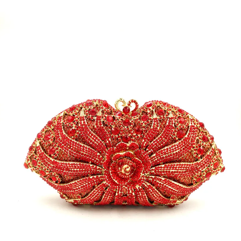 

Сумка-клатч на цепочке со стразами, инкрустированная бриллиантами, банкетная женская сумка ручной работы, модная сумка-тоут из блестящего материала Bolsas Grife Luxo