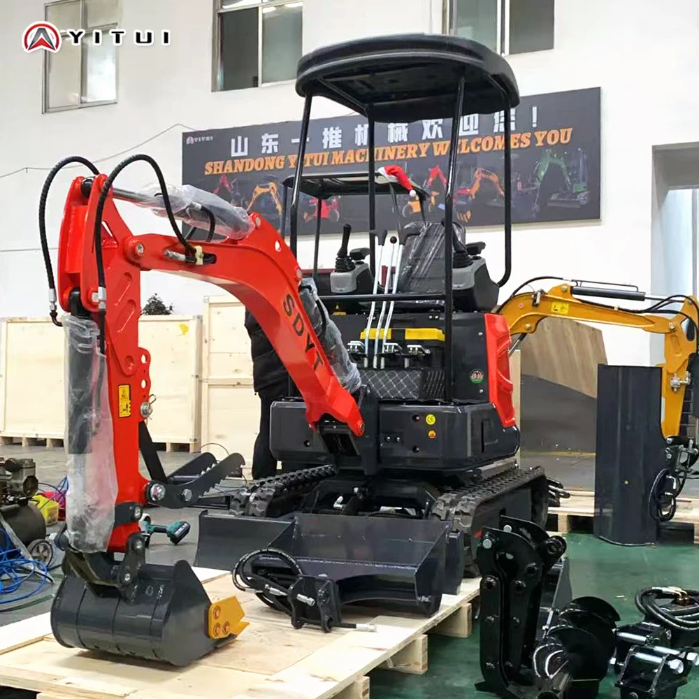 Small Excavator Customized 2 Tons Factory Direct Sales Free Delivery Kubota Engine Wholesale Sales Small Excavator