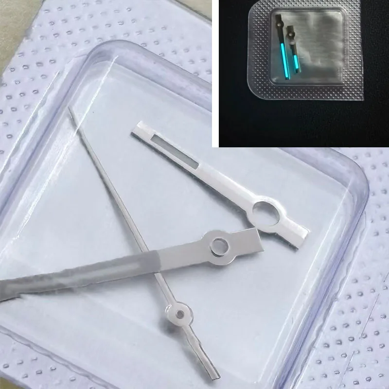 Installed Fot 2824 2834 2836 movement pointer, ice blue luminous three needles