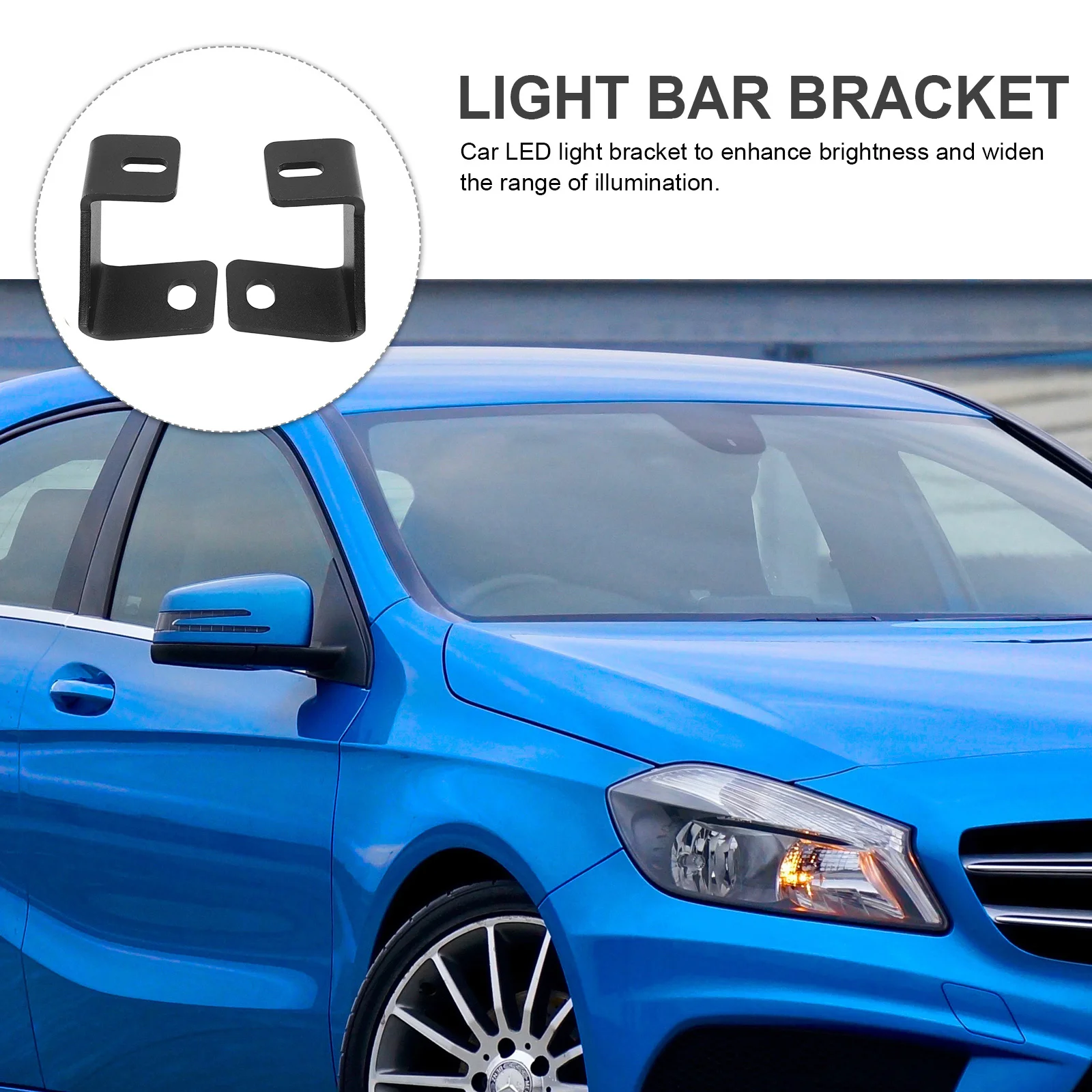 

Hood Mount Bracket Adjustable Car Light Bar Mounting Brackets For Work Light Spotlight Holder Compatible With Multiple Car