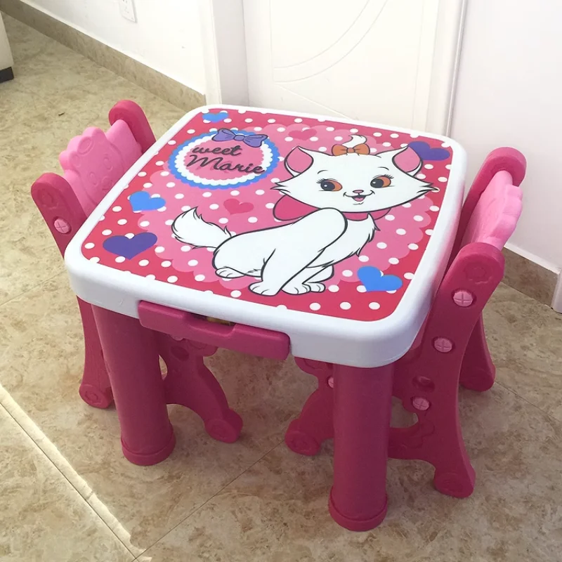 Children Desk Set Kids Study Table Elementary Tables School Furniture Supplies Room Child Childrens Schreibtisch Chair Student