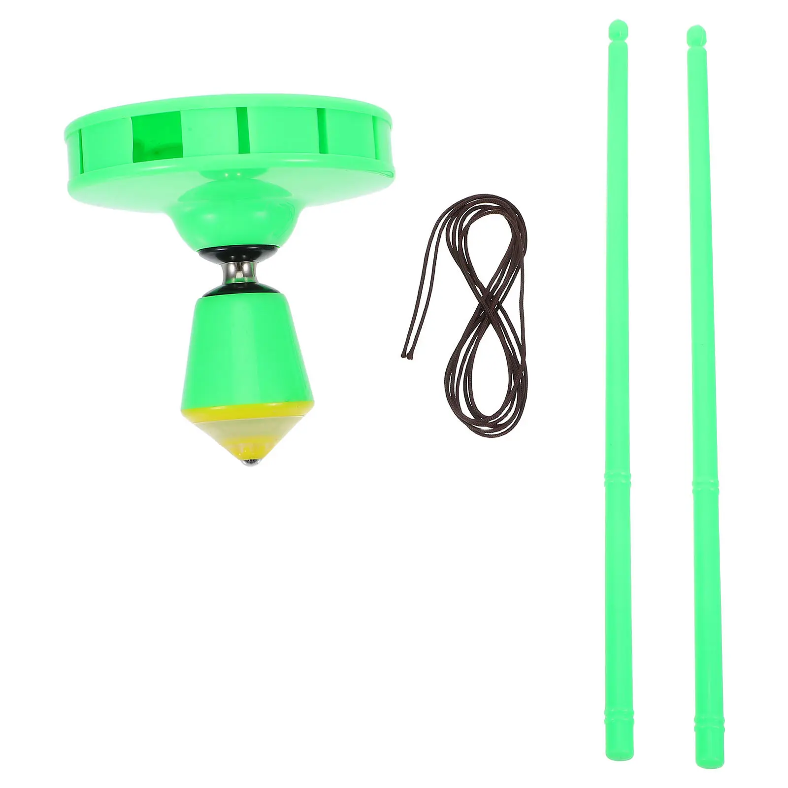 

1Set Chinese Yoyo Single-End Diabolo Advanced Shock-Absorbing Smooth Rotation Quiet Use for Beginners Outdoor Fun Bearing