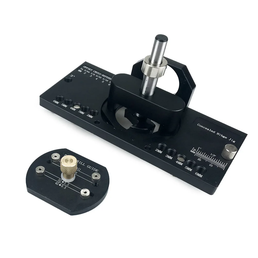 

Woodworking 35mm hinge hole opener cabinet door panel hinge hole drilling locator hinge drilling installation auxiliary tool