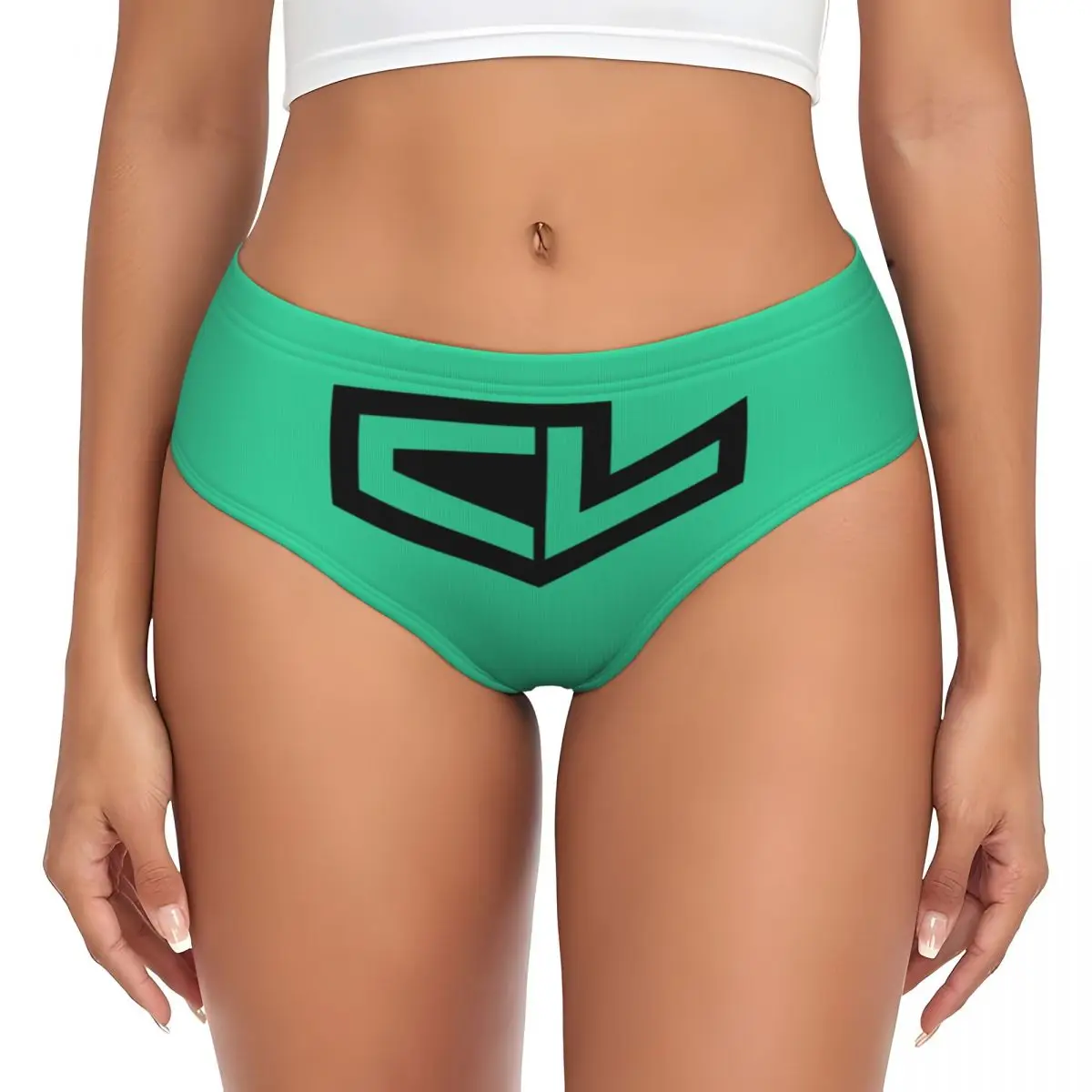 Custom CL Charles Leclerc Brief Panties Women's Comfort Sport Car Racing Underwear