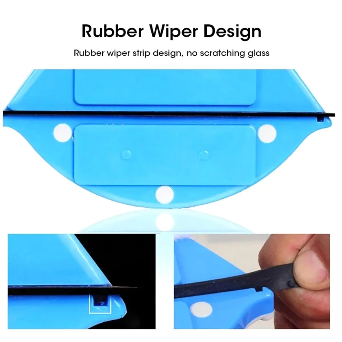 Magnetic Double Layer Home Multifunctional High Rise Window Cleaner Tool Automatic Drainage Strong Grip
