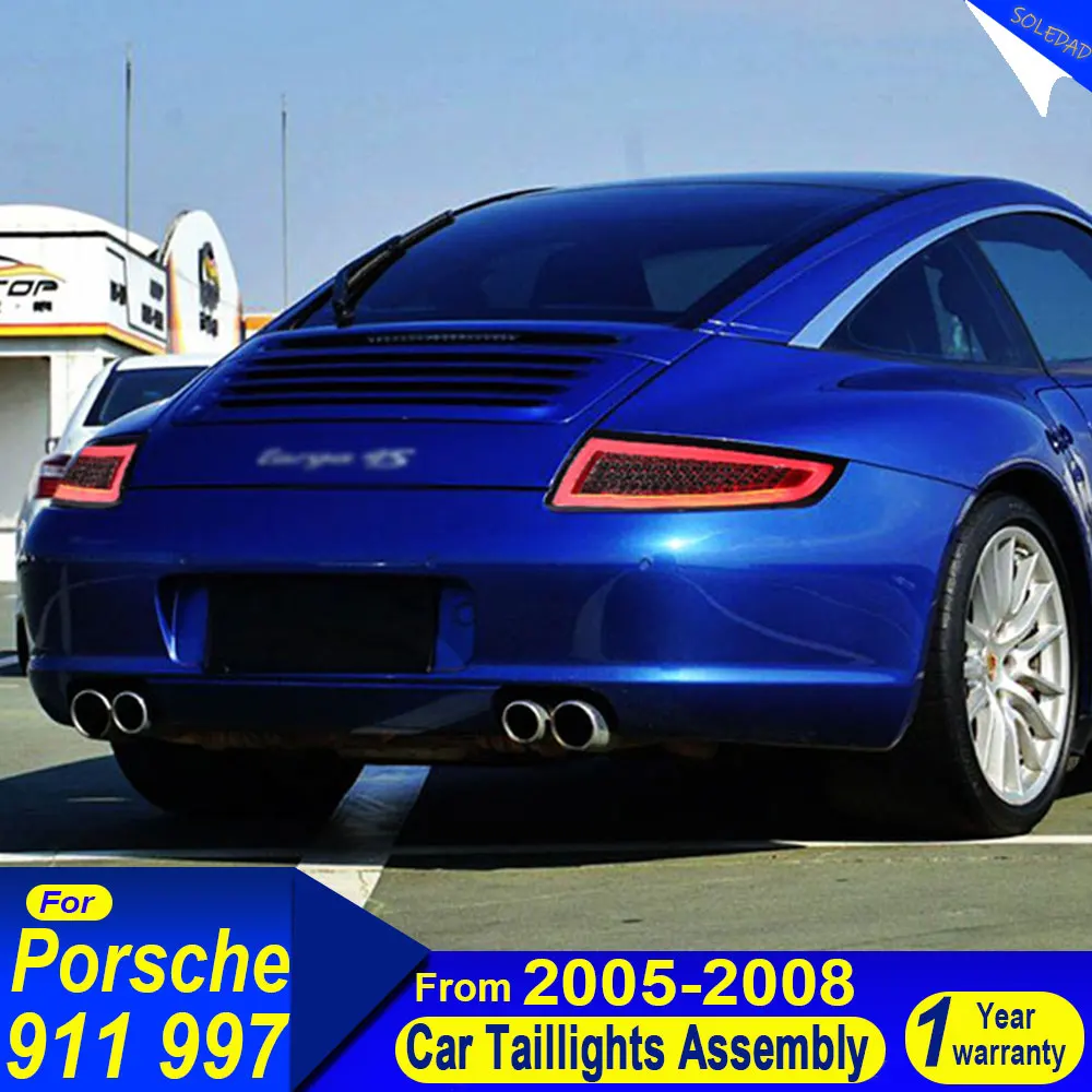 

for Porsche 911 Taillight 2005 2006 2007 2008 997 taillight Assembly Upgrade Dynamic Turn Signal LED Accessories