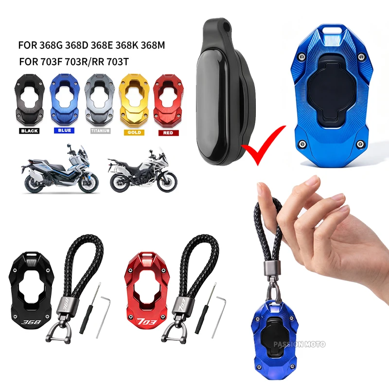 For ZONTES 703F 703RR/R/T 368G 368D 368M 368E 368K 2024 2025 2026 350 E/M Accessories Motorcycle KeyChain Key Case Cover Shell