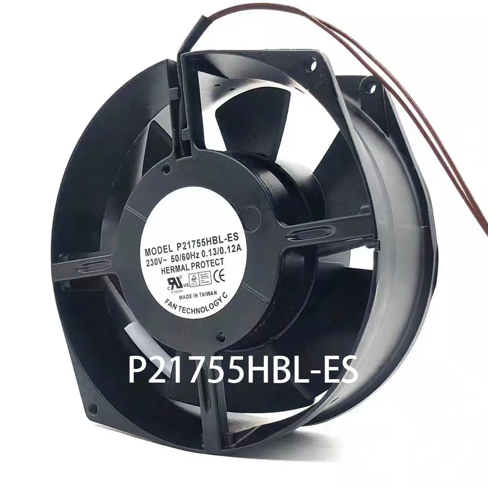 

Большой объем воздуха P21755HBL-ES 230 В 172*150*55 мм Охлаждающий вентилятор для шкафа с высоким воздушным потоком