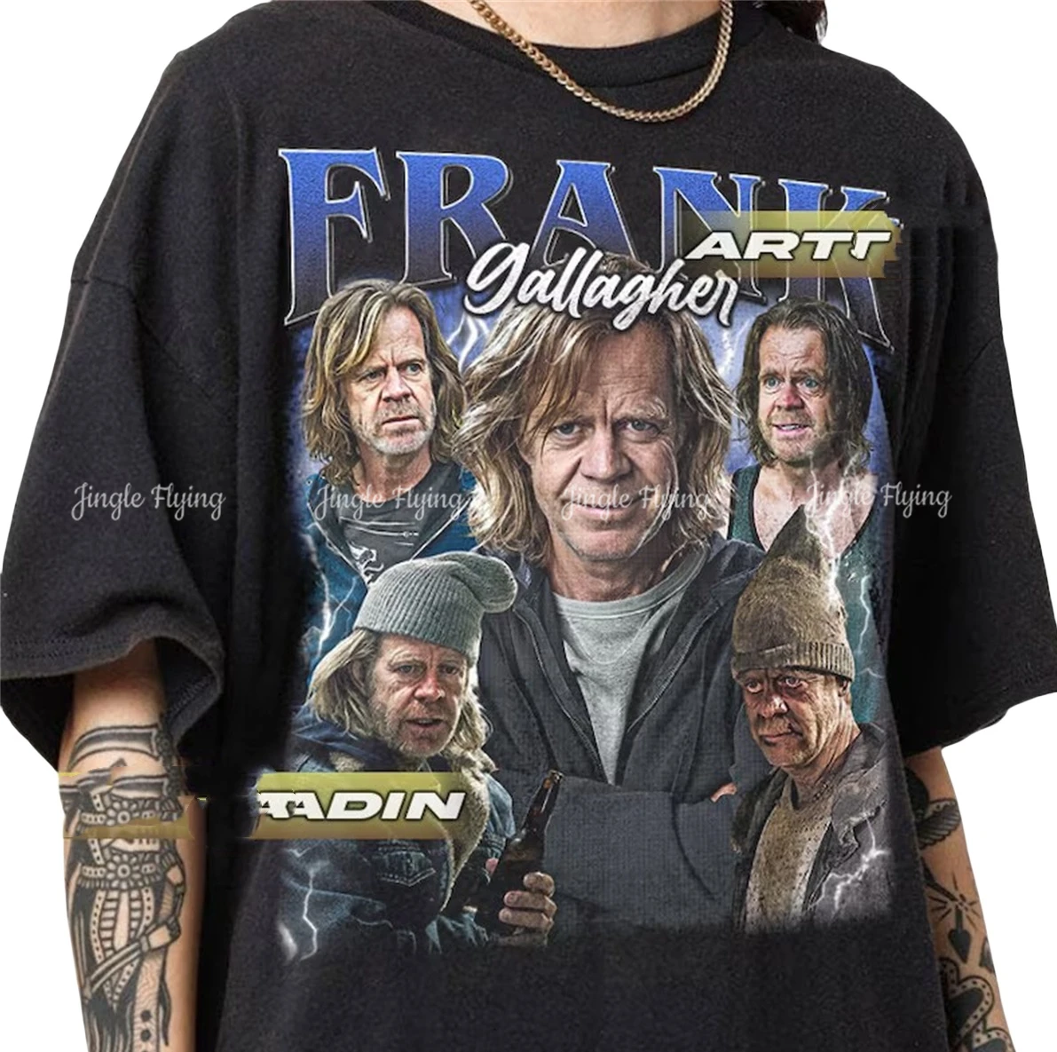 Frank Gallagher Unisex Softstyle T-Shirt Personalized Gift For Women And Man Retro Design Sweatshirt