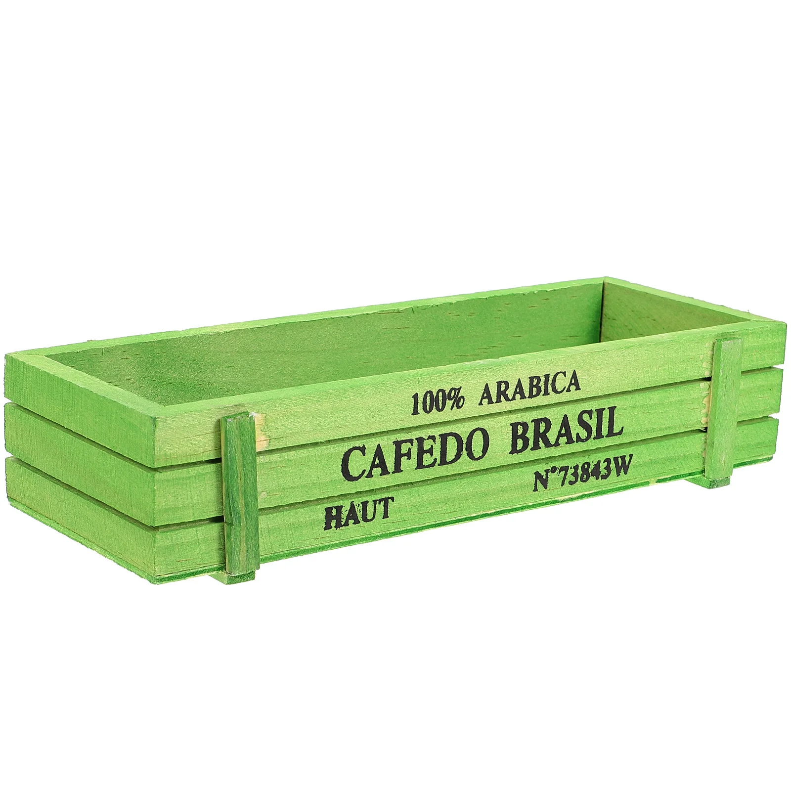 

1 pc Rectangular Succulent Flower Pot Premium Waterproof Nordic Style Planter For Home Office Decor Green Garden Ornament