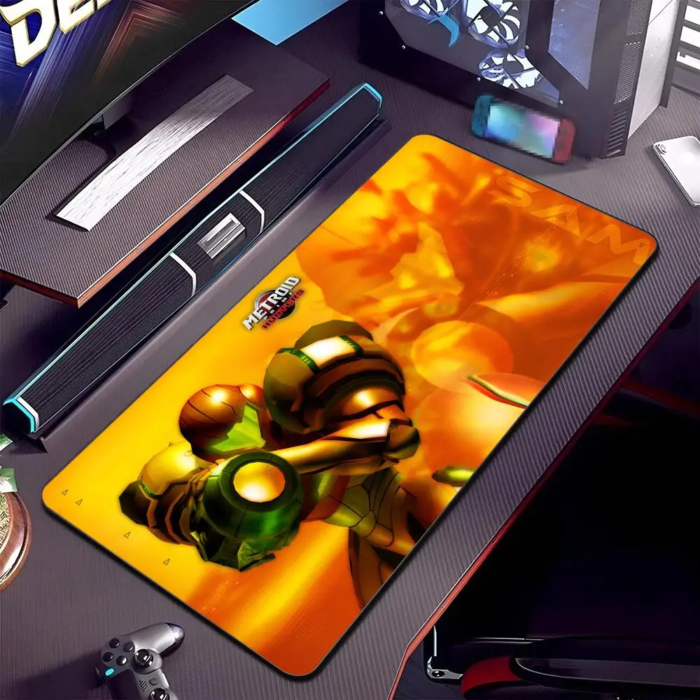 Imagem -03 - M-metroid Jogo Mouse Pad D-drakes Lockedge dos Desenhos Animados Grande Pad de Jogos Gamer de Computador Tapete de Teclado Mesa Mousepad pc Desk Pad