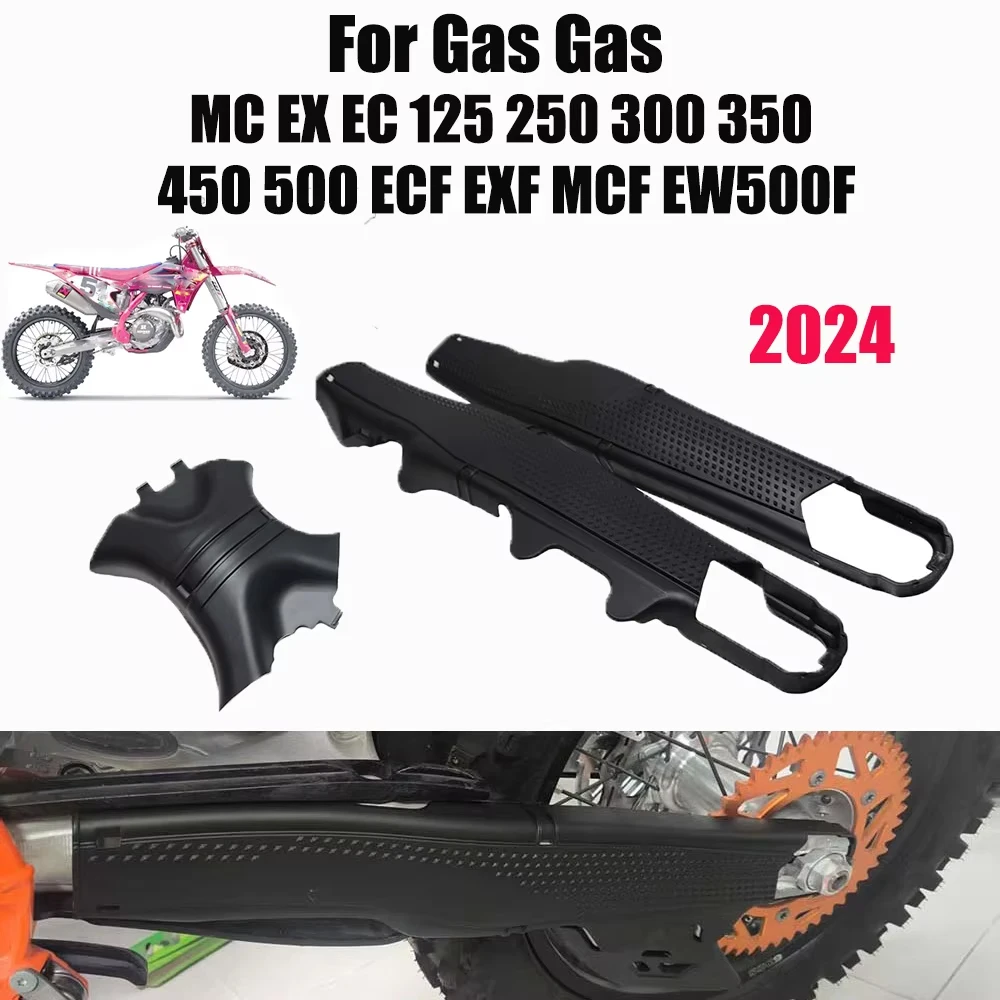 

For Gas Gas MC EX EC 125 250 300 350 450 500 ECF EXF MCF EW500F 2024 Swingarm Guard Easy Install With Anti-vibration Design