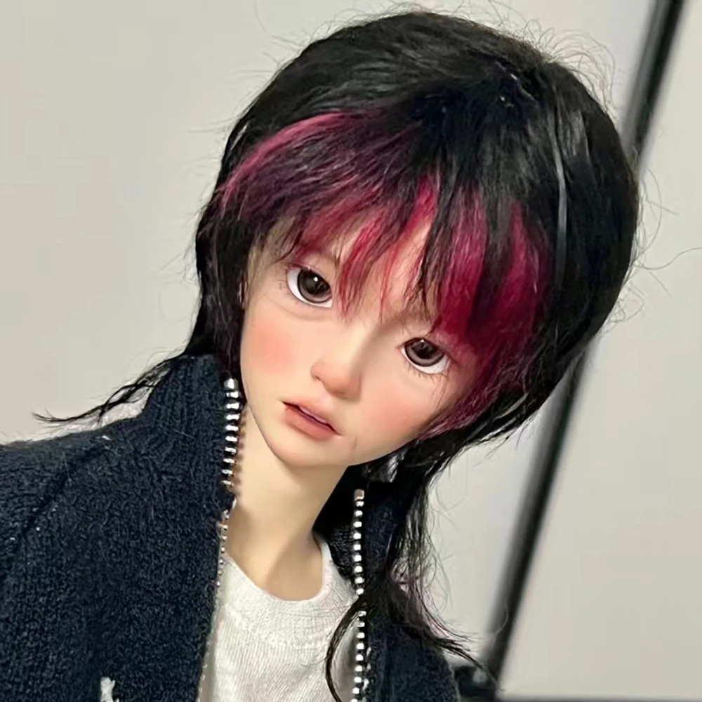 New 1/4 BJD Doll Boy Head No Makeup Resin Doll DIY Boy Doll Head Without Makeup Doll Accessories BJD Toys