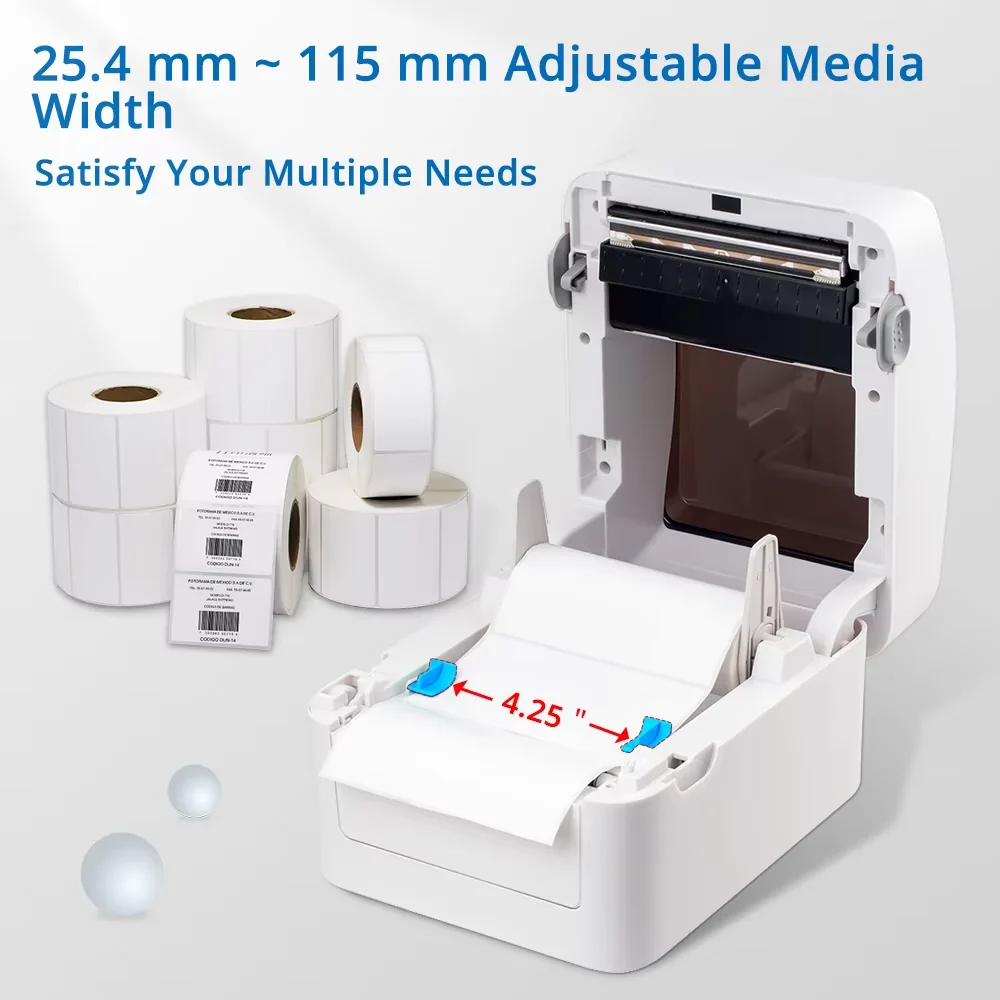 

High Quality 4*6 Inches Sticker Label Printer 420B Direct Thermal Printer Shipping Label Printer