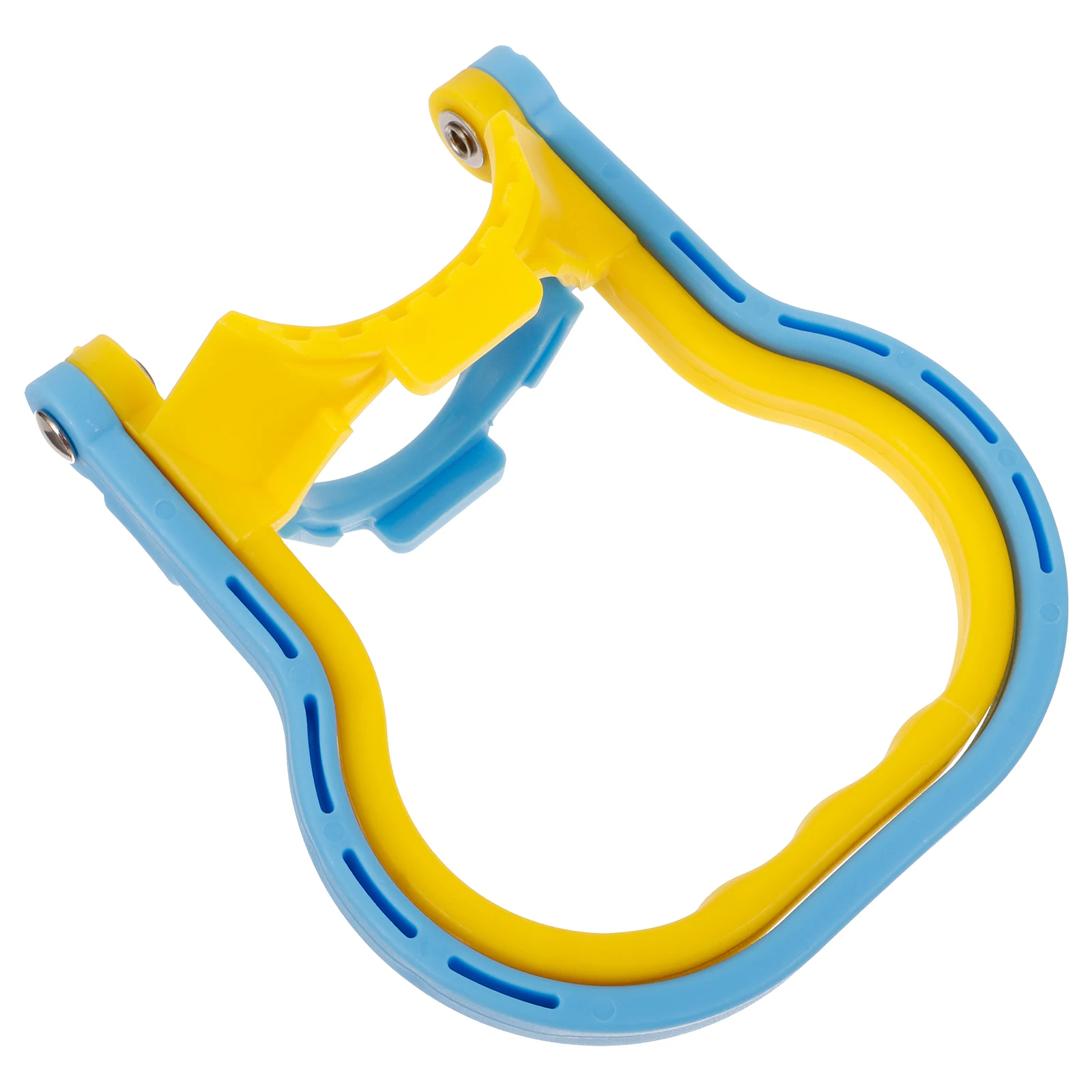 

Plastic Water Lifter for 5 Gallon Bucket Blue Yellow Handles Smooth Surface Bottle Lifting Tools Home Office Kitchen Bar