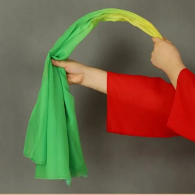 Soft Chiffon Big Fan Veil Opening Dance Props Fishbone Foldable Handle Dancing Fan Chinese Folk Worship 85cm Adults Customized