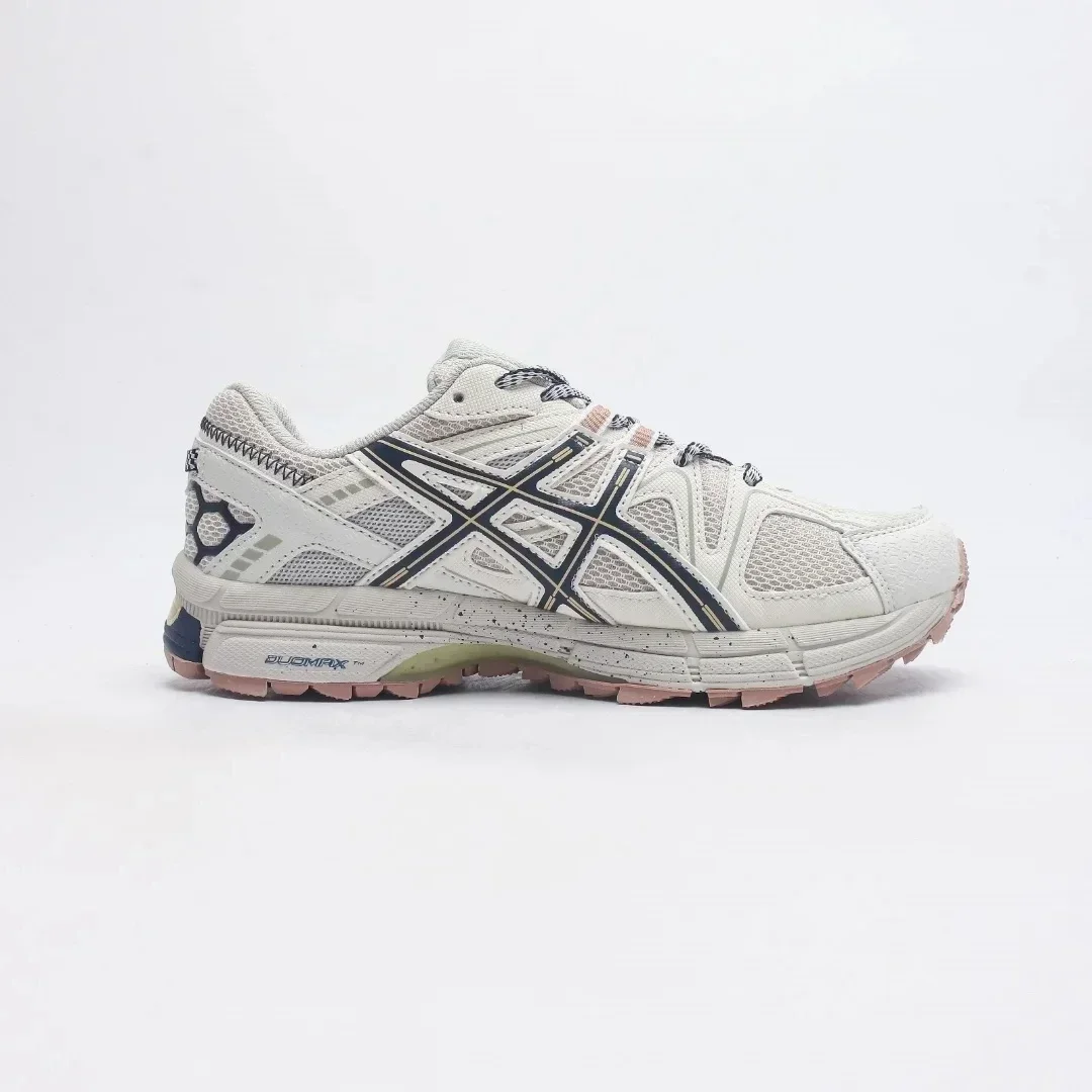 ASICS-Chaussures de course GEL Kahana 8 pour hommes et femmes, baskets basses vintage d'extérieur, légères et respirantes