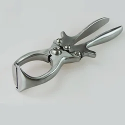 1 Pcs Stainless Steel Without Blood Pig Sheep castration Clamp Castration Tool Castration Forceps Livestock Tools