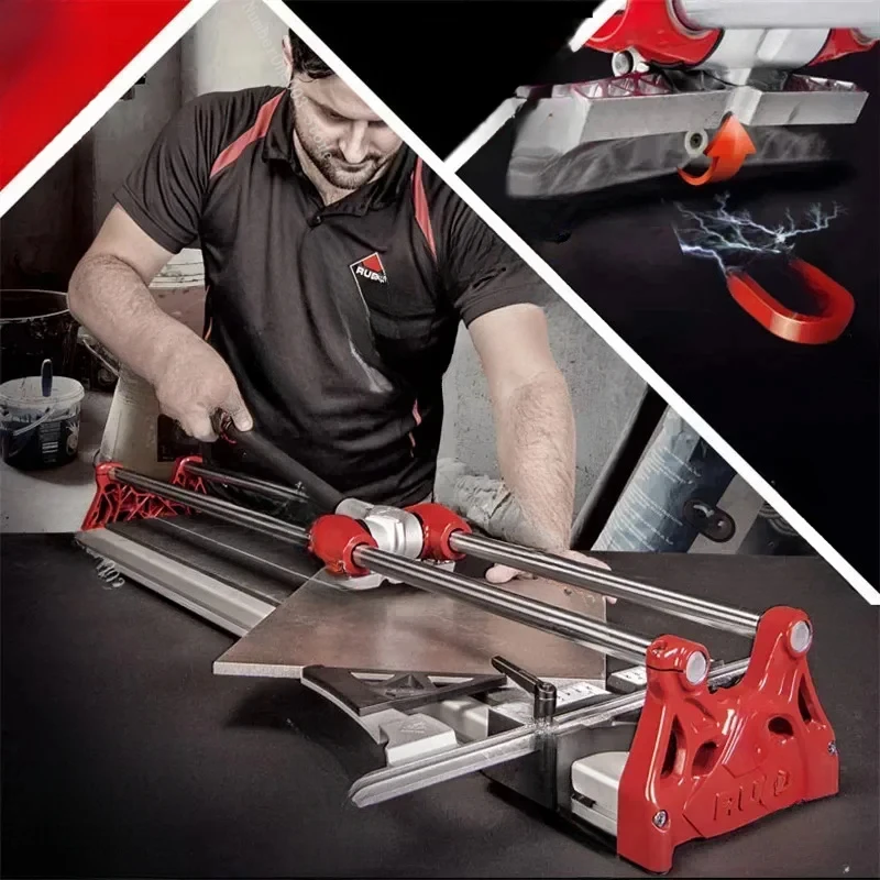 Rubi 1200 Manual Tile Cutter Brick Polished Tile Ceramic CuttingPush-type High Precision Cutting Table