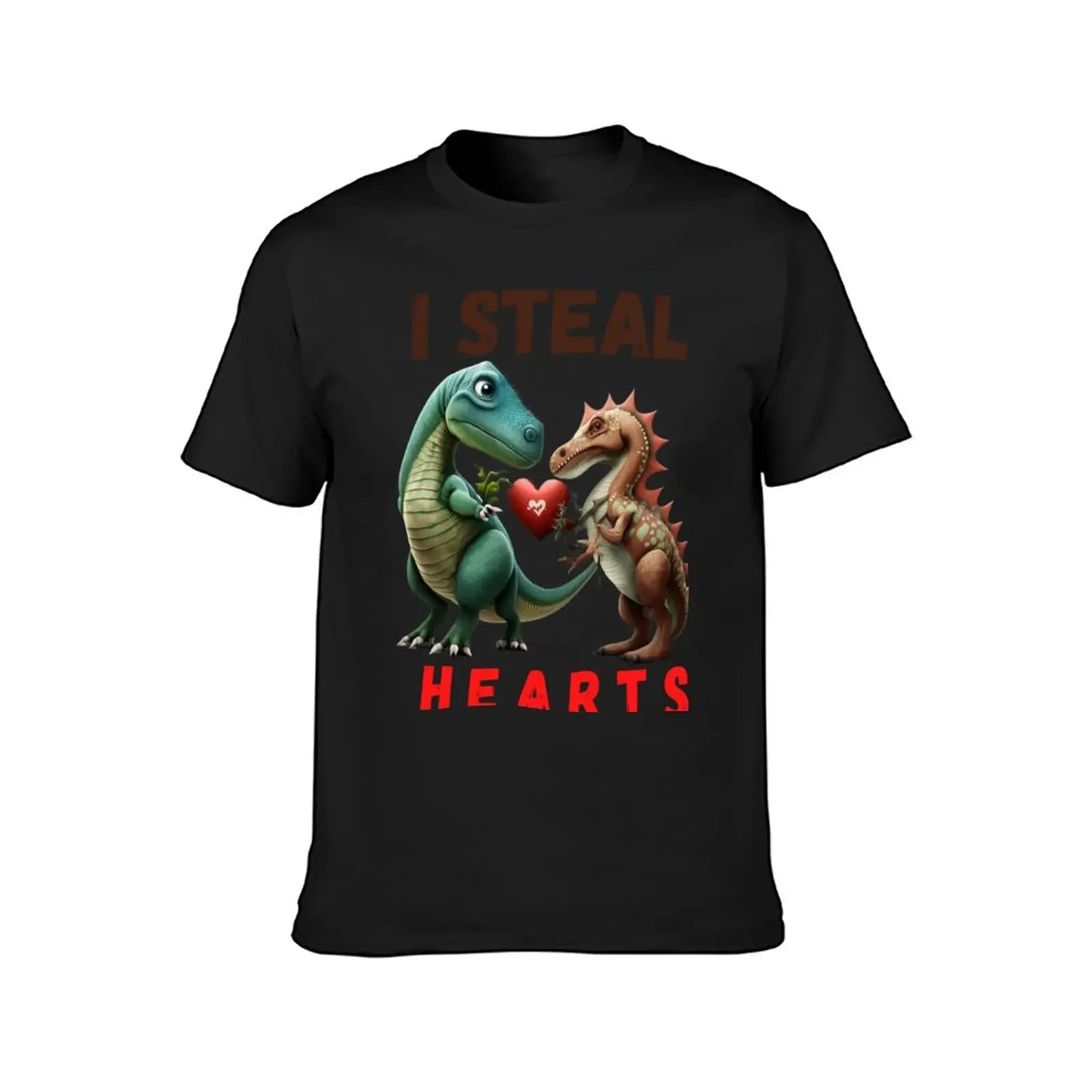 I Steal Hearts Loveasaurus T-Shirt customs design your own anime tshirt tee shirts for men