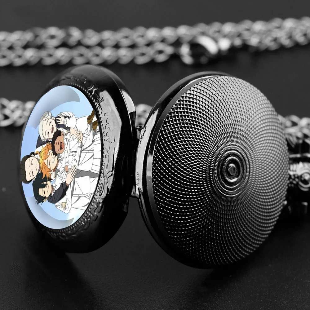 ساعة الجيب نيفرلاند الموعودة خمر أزياء بنين بنات العربية الرقمية الهاتفي قلادة قلادة ساعة رائعة هدية Relógio