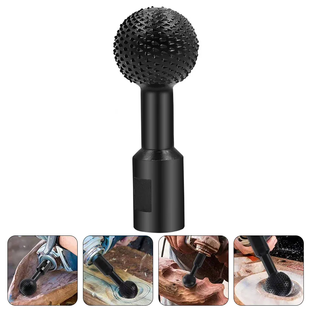 

Sphere Rotary Burr Carbon Steel Rust Resistant Angle Grinder Attachments For Metal Engineering Tool Making Woodworking Crafts