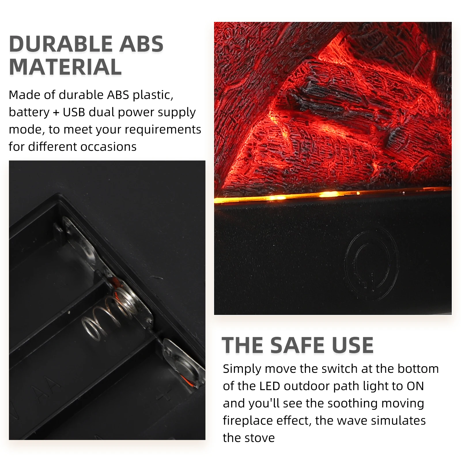 

Fireplace Lamp Decorative Desk Light Led Simulation Flame Lamp For Home Wedding Party Decoration Photo Prop