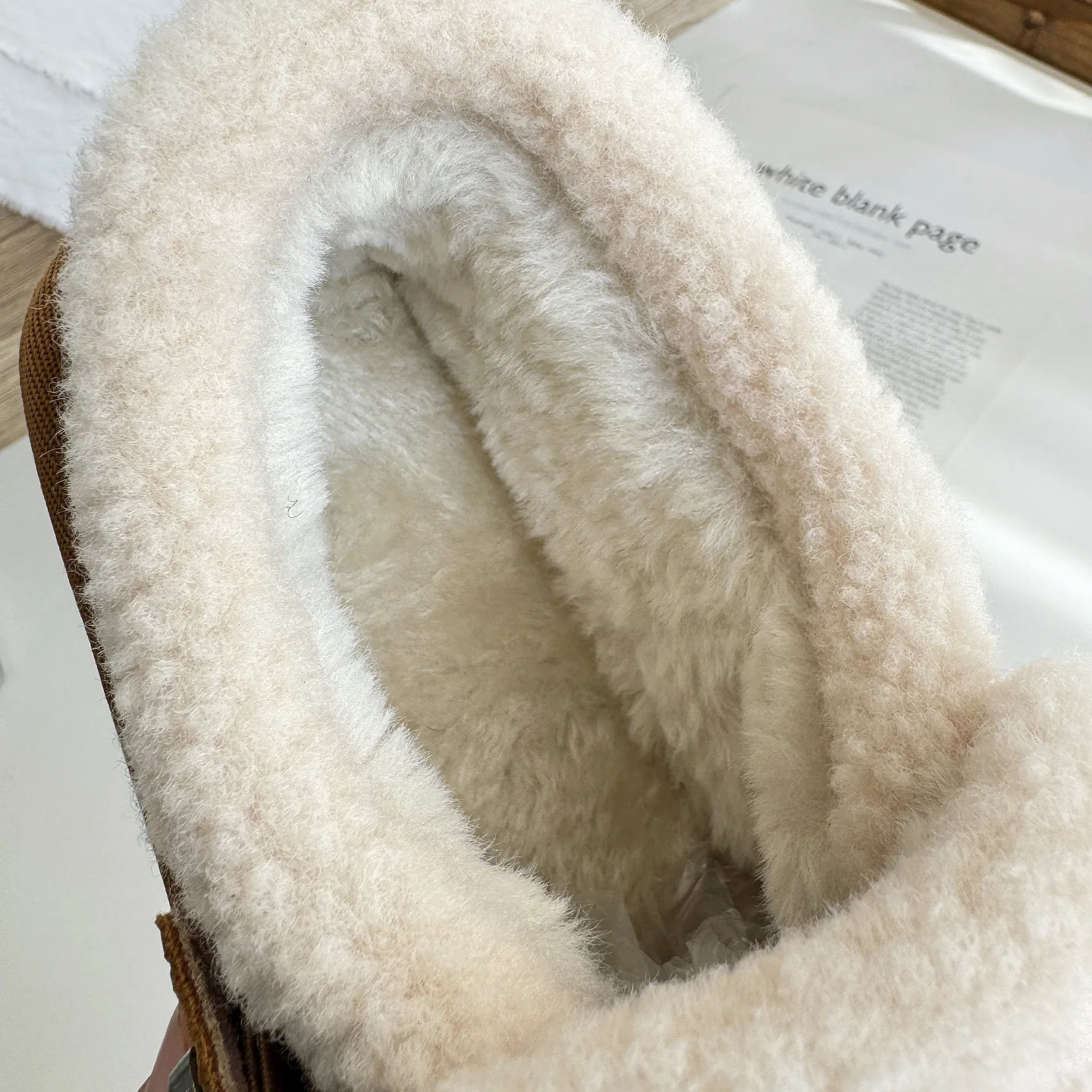 Careaymade-Fashion Wider toe winter plush snow boots thick soles comfortable boots,round toe ugly cute shoes,warm women's shoes 3