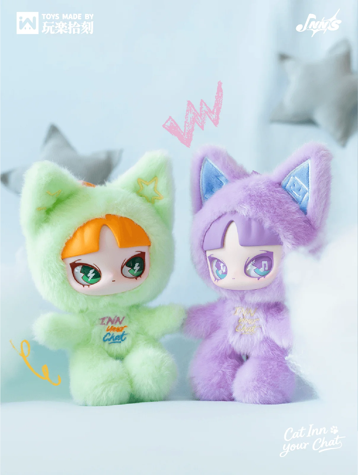 ของเล่นเซอร์ไพรส์แบบกล่องสุ่ม รุ่นใหม่ล่าสุดจาก Inn Claw Strike Chat Room Series ของตกแต่งห้องสุดฮิต ของขวัญสุดพิเศษ