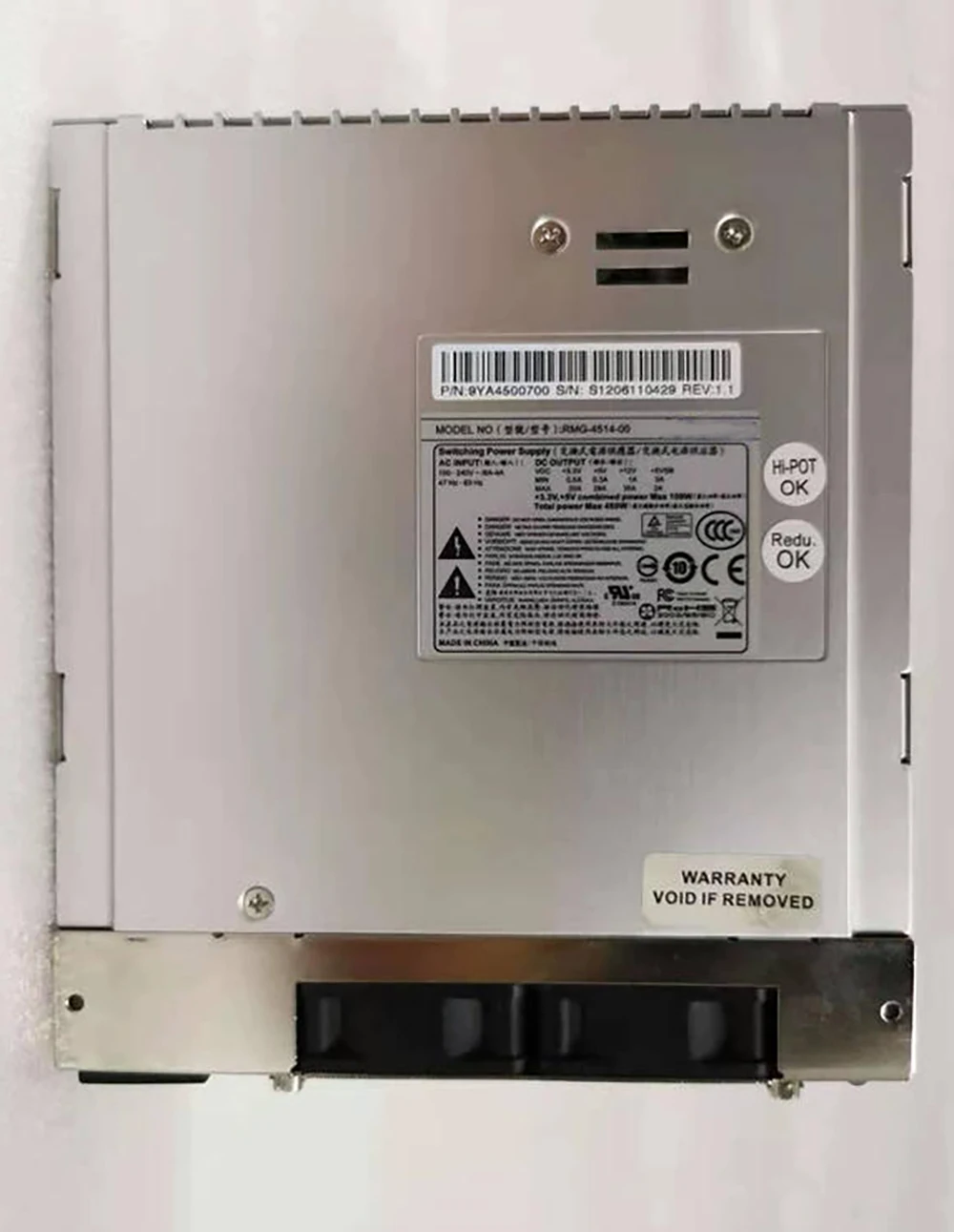 RRG-4514-00  RMG-4514-00 Server Power Supply